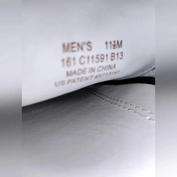 Cole Haan Nike Air Wingtip Oxford Sneaker Orange Tan size 11.5 Athletic Comfort - Picture 4 of 6